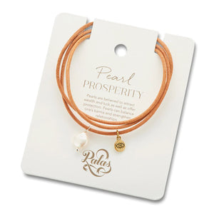 PALAS Pearl Protection Gem Wrap BRACELET - Zabecca Living