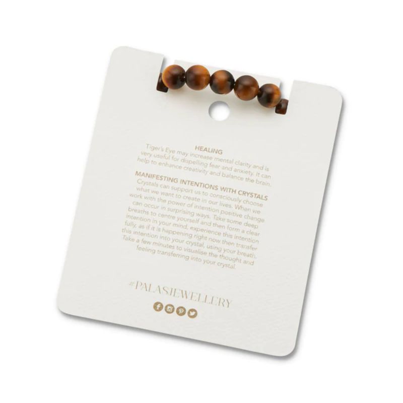 PALAS Tiger's Eye Energy Gem Bracelet BRACELET - Zabecca Living