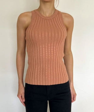 PAPER HEART Knit Top - Camel Top - Zabecca Living