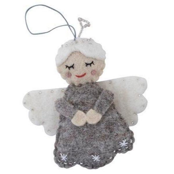 PASHOM Angel with Halo - Natural FESTIVE DECORATIONS - Zabecca Living
