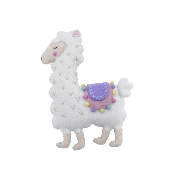 PASHOM Lhama Cushion - Pink KIDS (5+ Yrs) - Zabecca Living