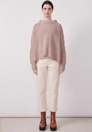 POL Shire Oversized Knit - Rose Jumpers + Knitwear - Zabecca Living