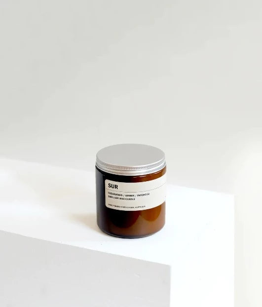 POSIE 250G Amber Jar Soy Candle - SUR CANDLE - Zabecca Living