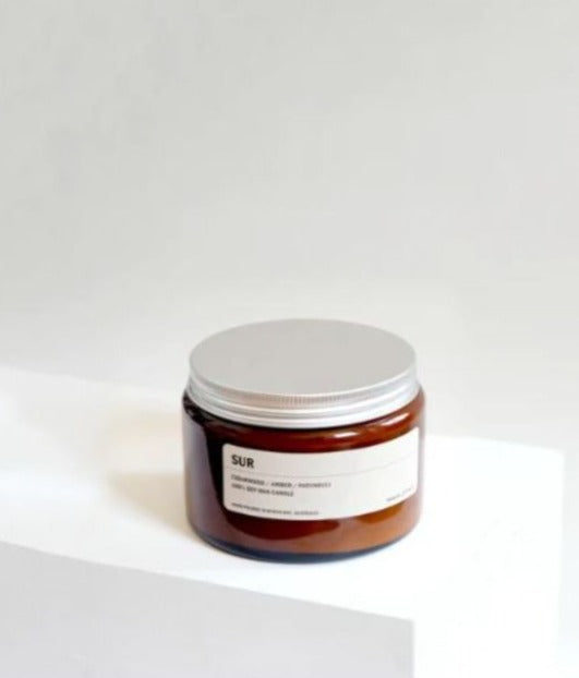 POSIE 500G Amber Jar Soy Candle - SUR CANDLE - Zabecca Living