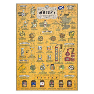 RIDLEY'S Whisky Lover's 500 Piece Puzzle Puzzle - Zabecca Living