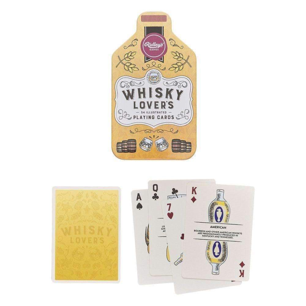 RIDLEY'S Whisky Lover's Playing Cards GAME - Zabecca Living
