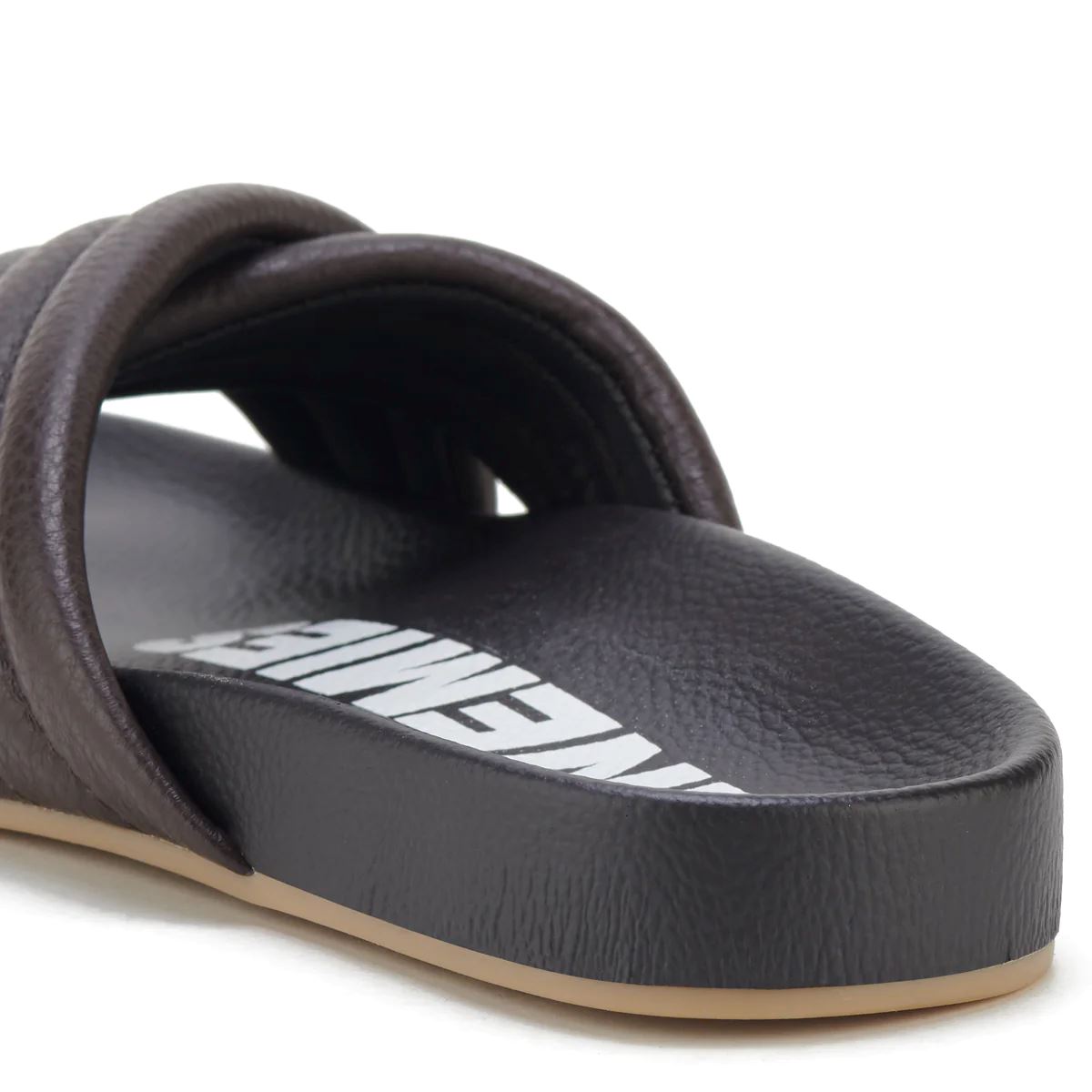 ROLLIE Tide Cross Padded Slides - Chocolate FOOTWEAR - Zabecca Living
