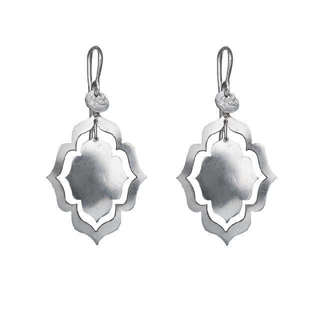 ROYAL HAMAM Mystic Openings Small Earrings - Silver Earrings - Zabecca Living