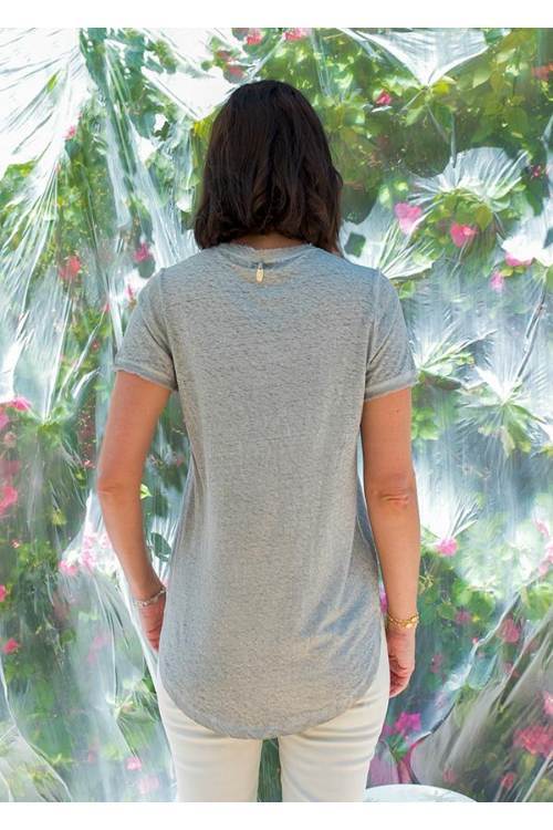 RUBYYAYA Star T-Shirt - Natural Tees - Zabecca Living