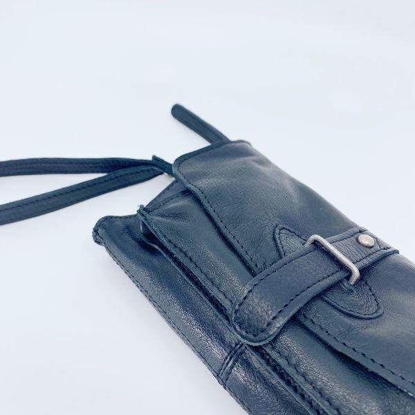 RUGGED HIDE Amelia Clutch - Black Purse - Zabecca Living