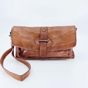 RUGGED HIDE Amelia Clutch - Brown Purse - Zabecca Living