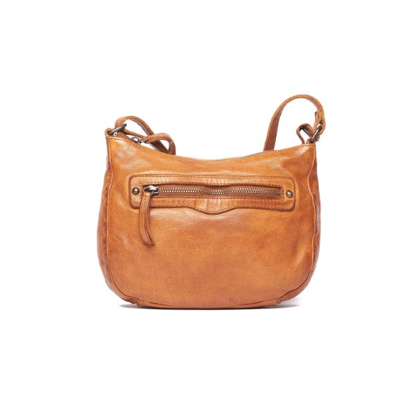 RUGGED HIDE Avery Cross Body Bag - Cognac HANDBAG - Zabecca Living