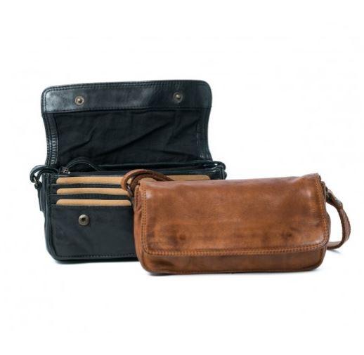 RUGGED HIDE Georgia Small Cross Body Handbag - Cognac Handbag - Zabecca Living