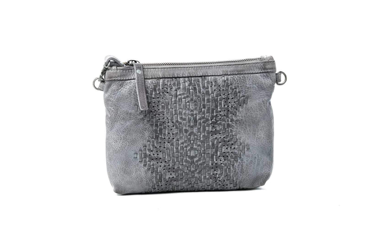RUGGED HIDE Judy Handbag - Grey HANDBAG - Zabecca Living