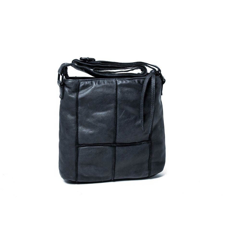 RUGGED HIDE Maggie Hand Bag bag BLACK - Zabecca Living
