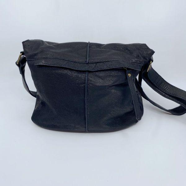 RUGGED HIDE Miranda Handbag - Black HANDBAG - Zabecca Living