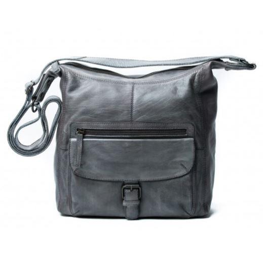 RUGGED HIDE Piper Steel Grey Handbag Handbag - Zabecca Living