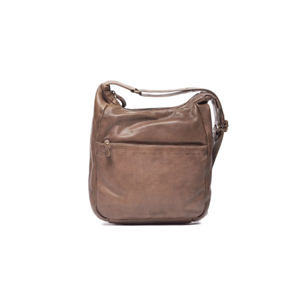 RUGGED HIDE Rose Handbag - Taupe HANDBAG - Zabecca Living