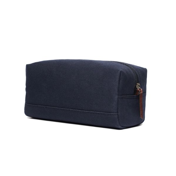 RUGGED HIDE Toby Toiletry Bag - Navy Blue Mens Grooming - Zabecca Living