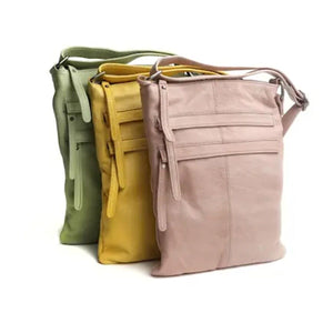 RUGGED HIDE Wendy Sling Bag - Blush HANDBAG - Zabecca Living