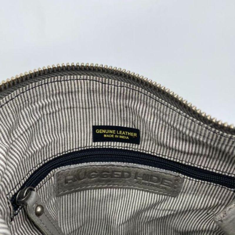 RUGGED HIDE Wendy Sling Bag - Dark Grey HANDBAG - Zabecca Living