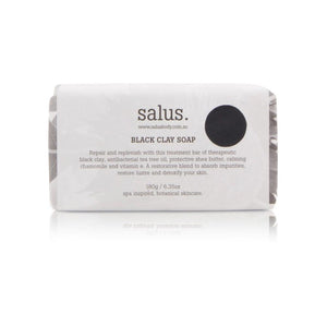 SALUS Black Clay Soap 180g SOAP - Zabecca Living