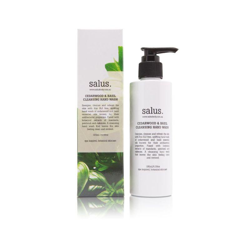 SALUS Cedarwood &amp; Basil Cleansing Handwash HAND AND BODY WASH - Zabecca Living