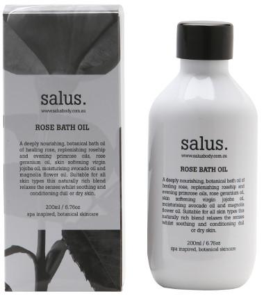 SALUS Rose Bath Oil BODY OIL - Zabecca Living