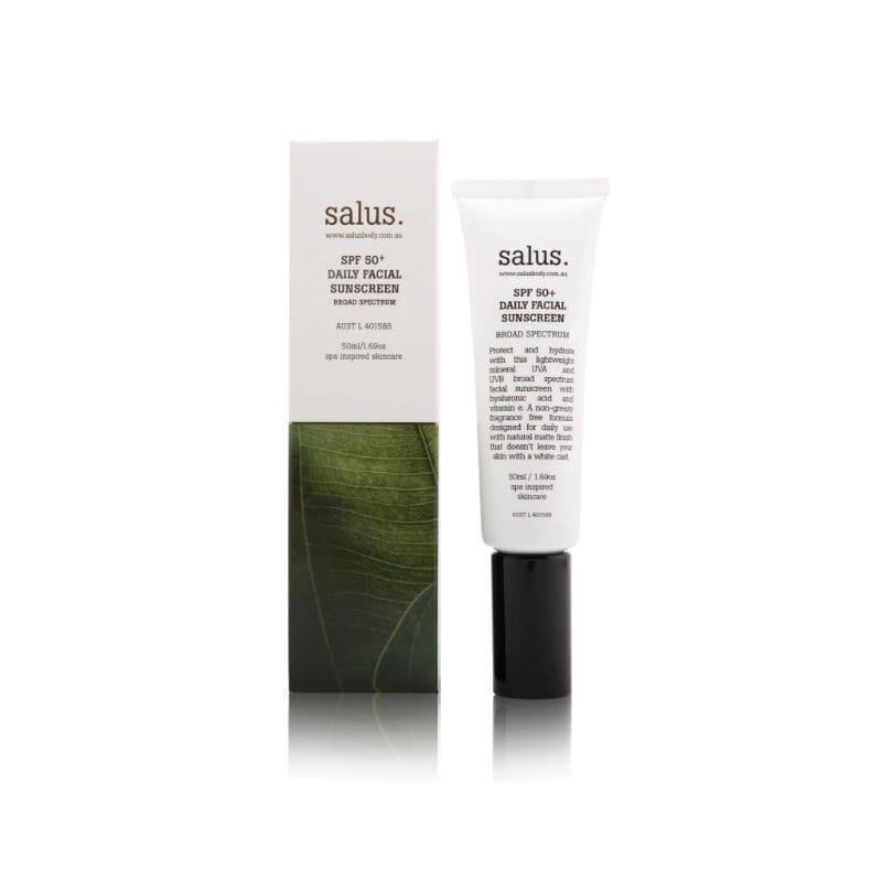 SALUS SPF50+ Daily Facial Sunscreen - Broad Spectrum BODY CREAM - Zabecca Living