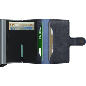 SECRID Miniwallet - Saffiano Navy WALLET - Zabecca Living