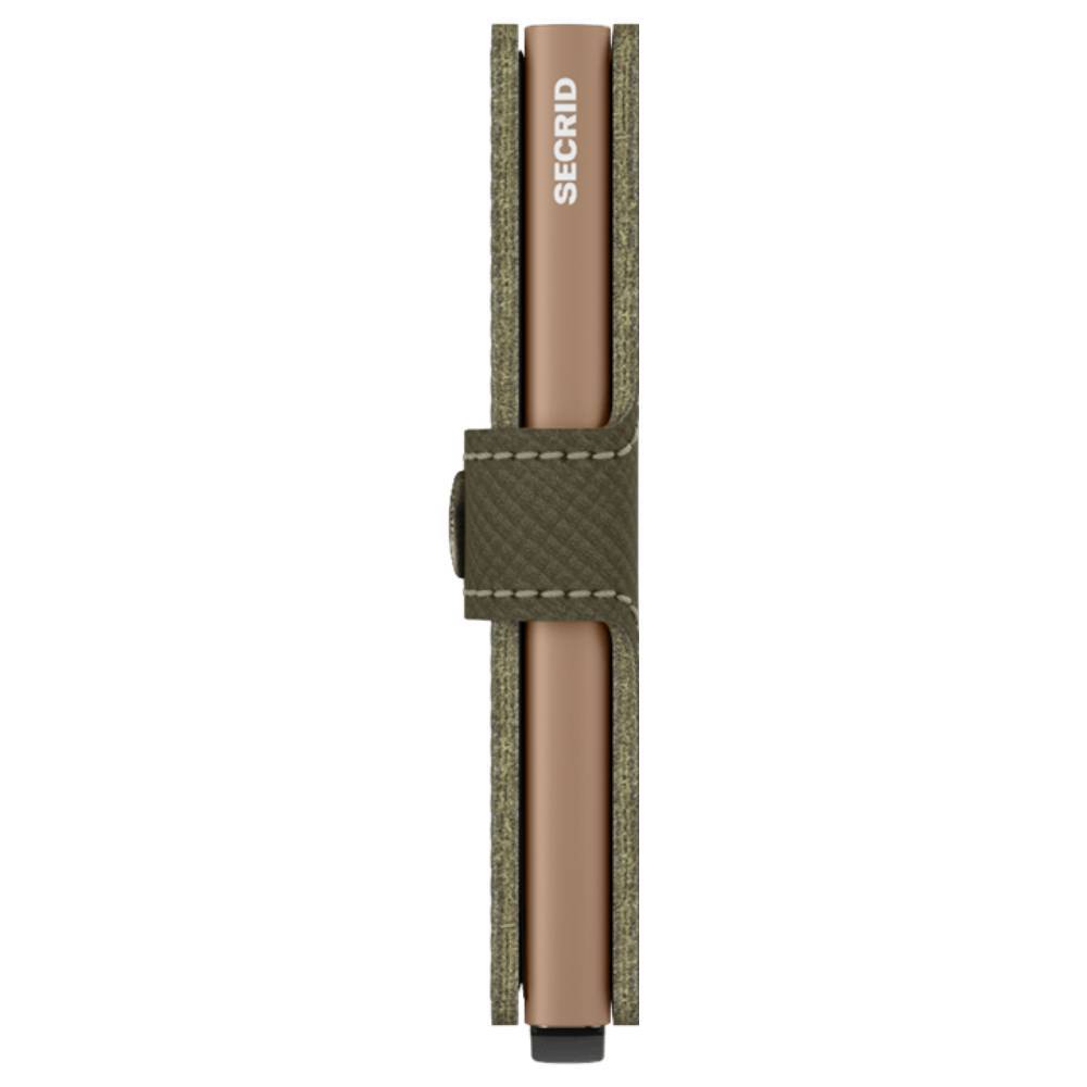 SECRID Miniwallet - Saffiano Olive WALLET - Zabecca Living