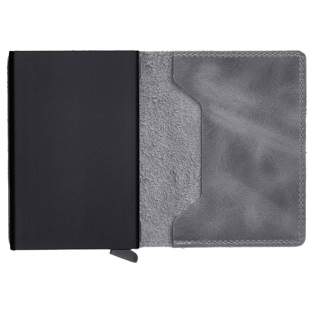 SECRID Slimwallet - Vintage Grey/Black WALLET - Zabecca Living