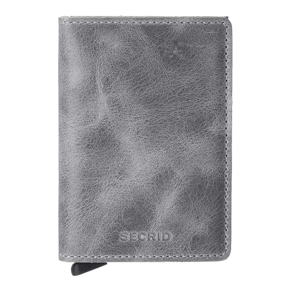 SECRID Slimwallet - Vintage Grey/Black WALLET - Zabecca Living