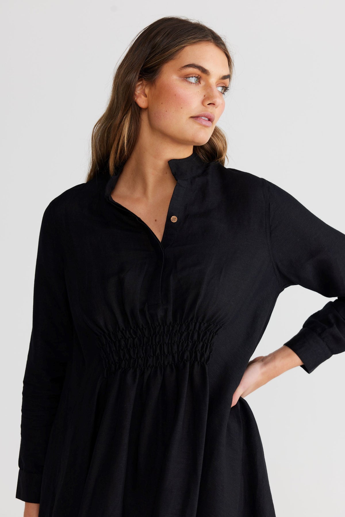 SHANTY Cruz Dress - Black Dress - Zabecca Living