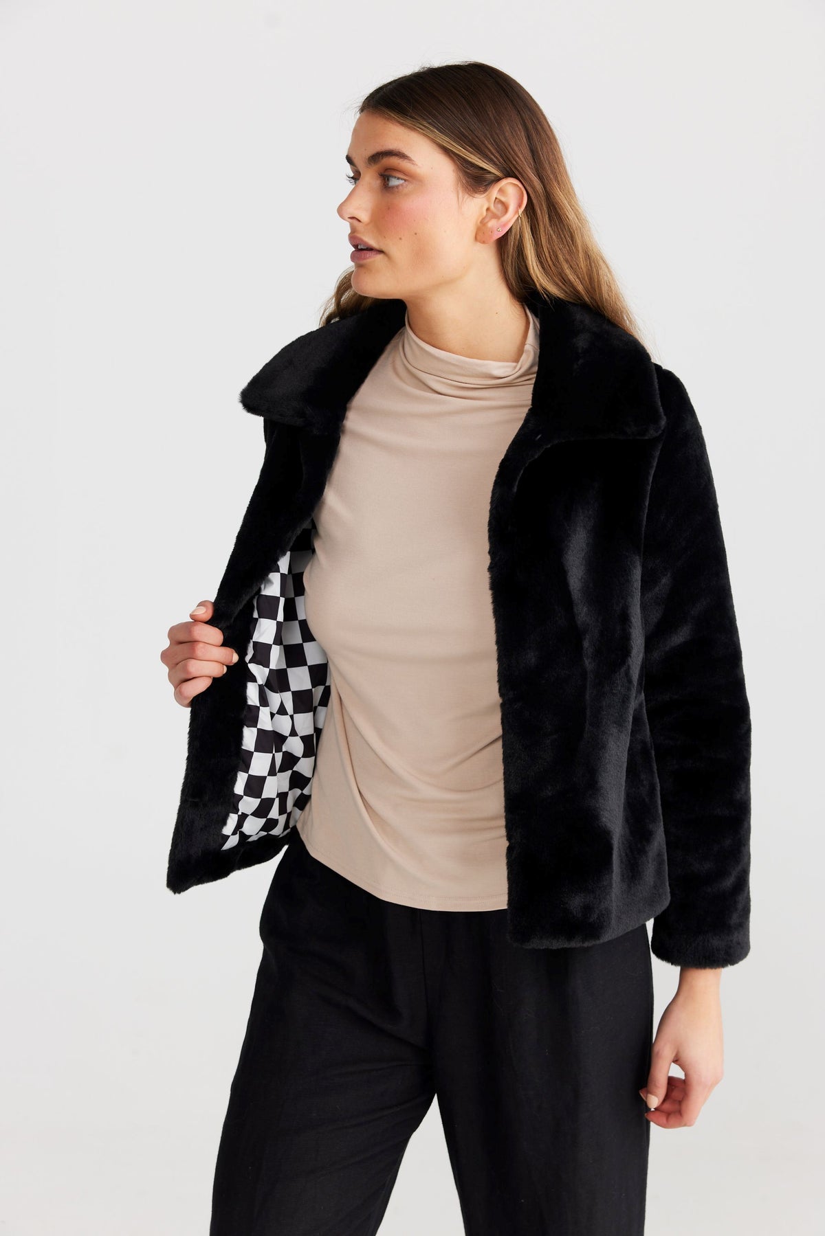 SHANTY Sofia Jacket - Black Jacket - Zabecca Living