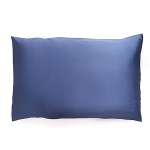 SILK MAGNOLIA Pure Silk Pillowcase in Gift Box - Sorrento Blue PILLOWCASE - Zabecca Living
