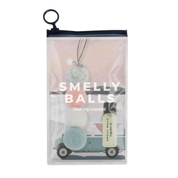 SMELLY BALLS Seapink Set - Coconut and Lime FRAGRANCE - Zabecca Living