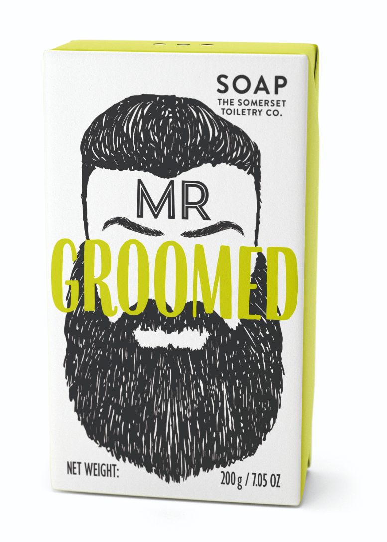 SOMERSET TOILETRY CO. Bearded Men's Soap - Groomed Mens Body - Zabecca Living
