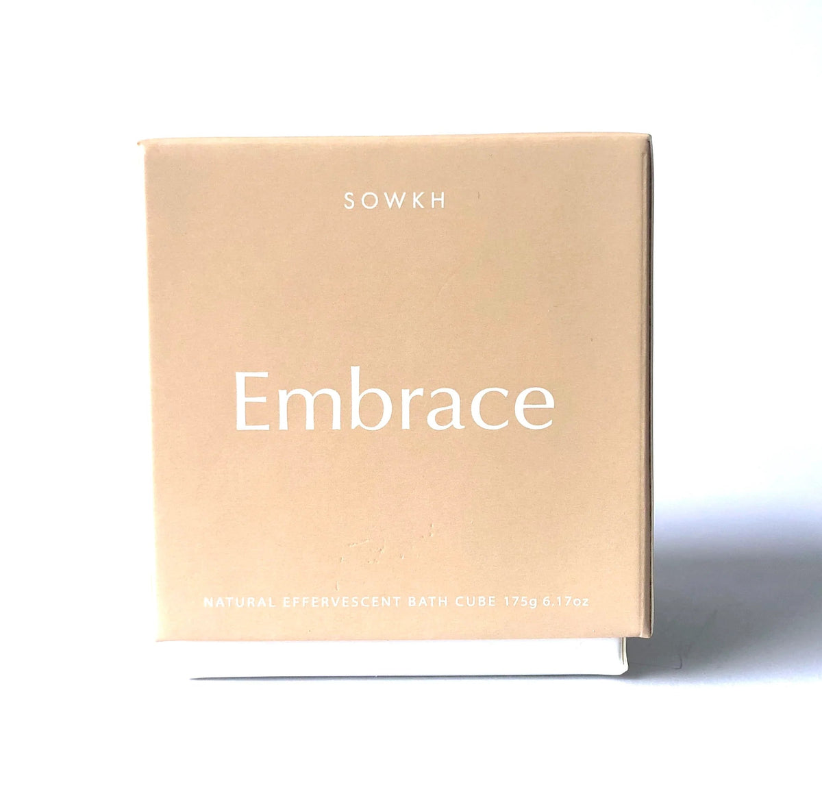 SOWKH Natural Effervscent Bath Cube - Embrace BATH BOMB - Zabecca Living