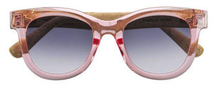 STICKS & SPARROW Amber - Crystal Blush Sunglasses - Zabecca Living