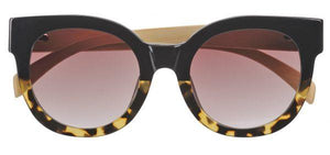 STICKS & SPARROW Coast - Black to Tortoise Gradient Sunglasses - Zabecca Living