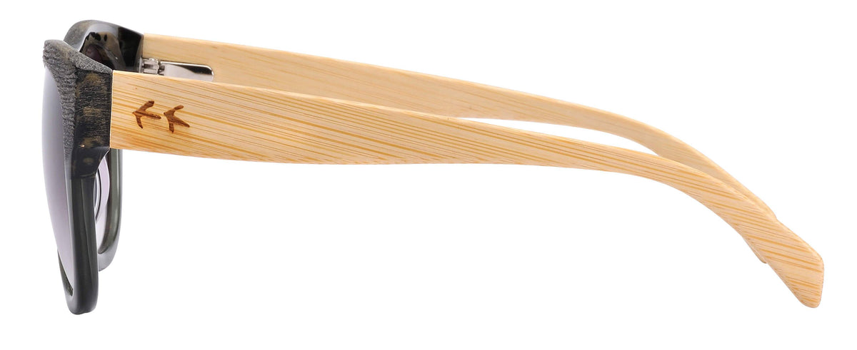 STICKS & SPARROW Granite - Charcoal Grey Sunglasses - Zabecca Living