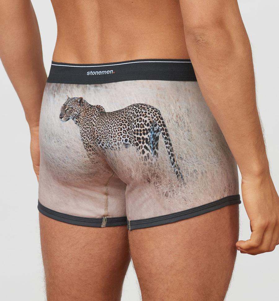 STONEMEN Boxer Brief - Leopard MENS UNDERWEAR - Zabecca Living