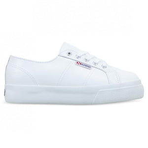 SUPERGA 2730 Naplngcotu - White Leather Shoe - Zabecca Living