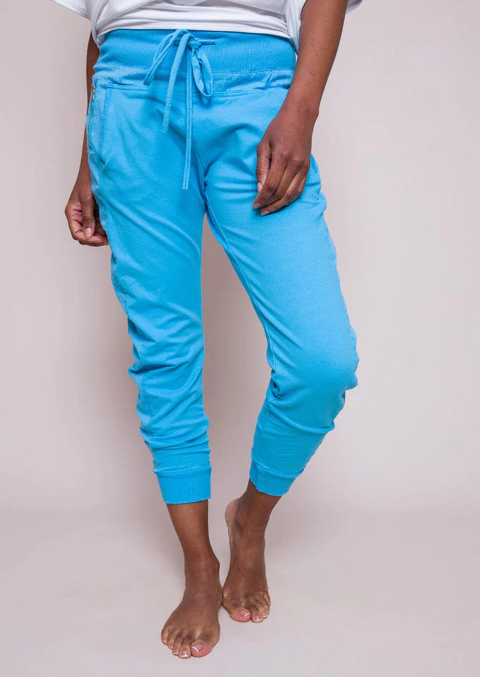 Turquoise joggers womens sale