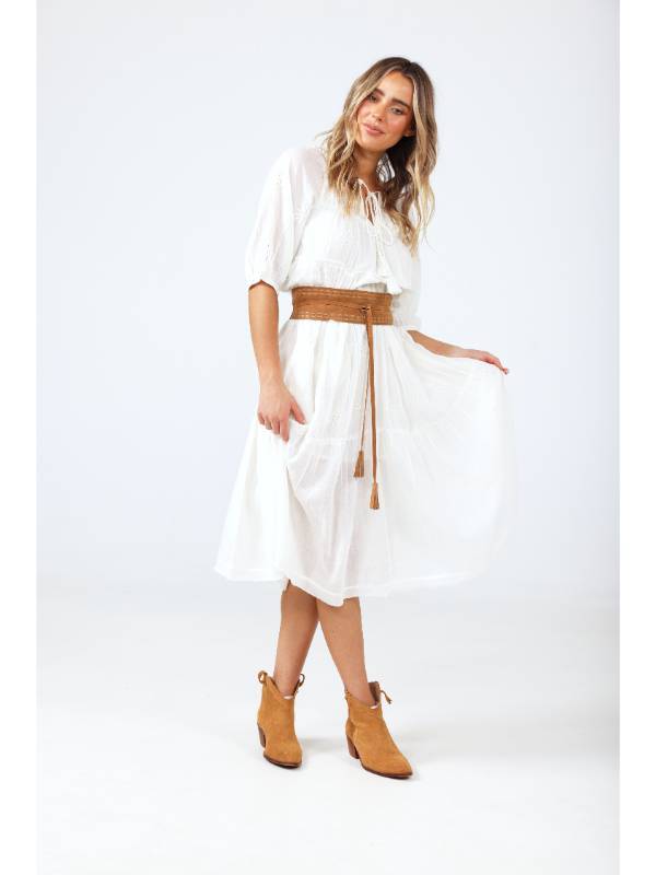 Talisman Riversong Belt - Tan BELT - Zabecca Living