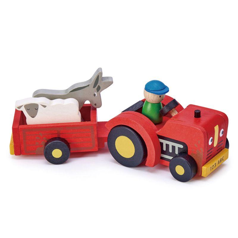 TENDER LEAF TOYS Tractor and Trailer PRE-SCHOOL (3-5 Yrs) - Zabecca Living