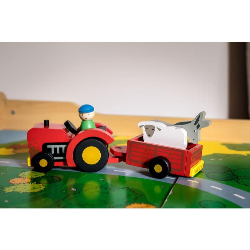 TENDER LEAF TOYS Tractor and Trailer PRE-SCHOOL (3-5 Yrs) - Zabecca Living