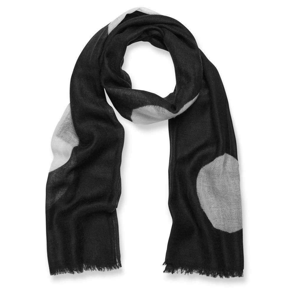 THE SCARF COMPANY Connie Black Spot Scarf scarf - Zabecca Living