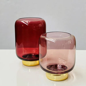 THE SOURCE Fleur Vase - Plum VASE - Zabecca Living